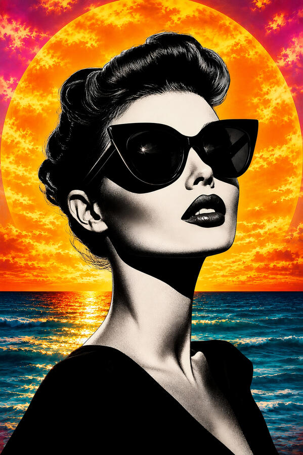 Retro Sunset